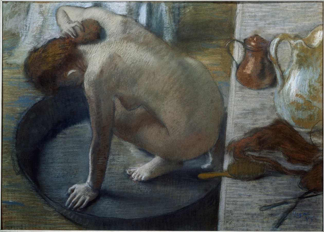 Die Badewanne von Edgar Degas