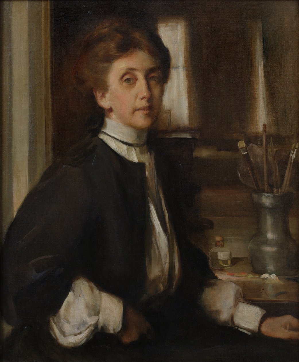 Selbstporträt von Edith Mitchill Prellwitz