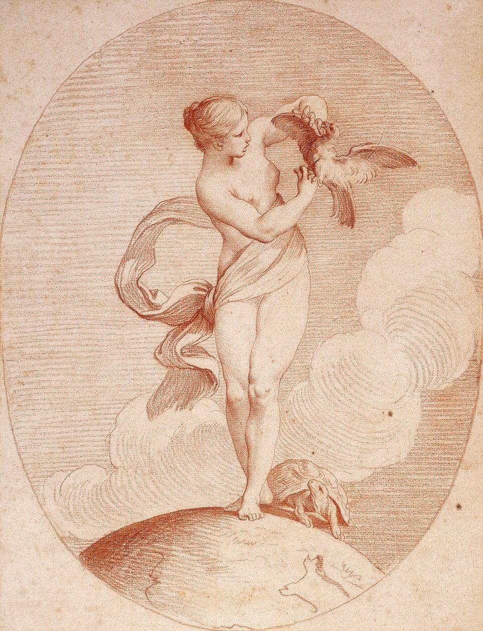 Der Tastsinn von Edmé Bouchardon