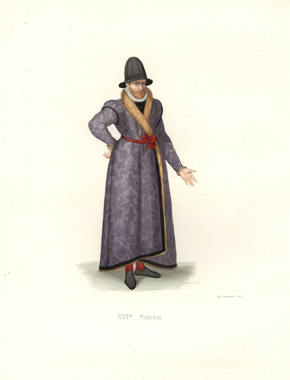 Englischer Adliger von Edmond Lechevallier Chevignard