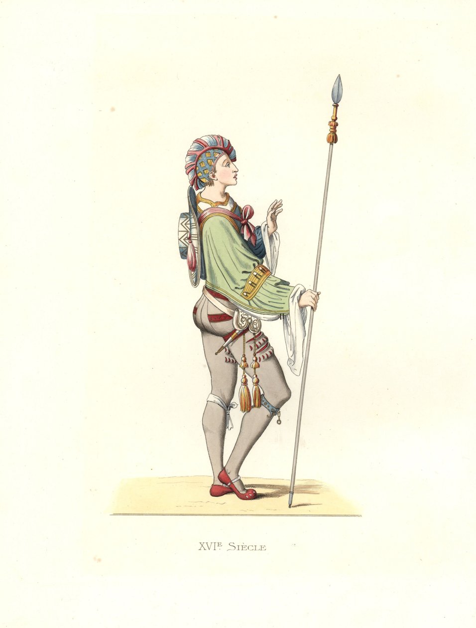 Flämischer Militärdiener von Edmond Lechevallier Chevignard