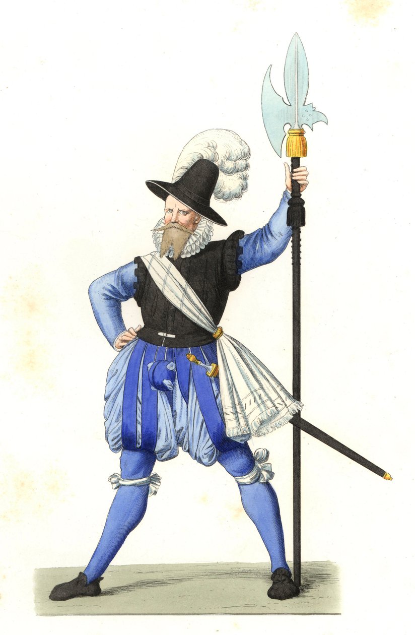 Heinrich Schmid, Schweizer Hellebardier von Edmond Lechevallier Chevignard