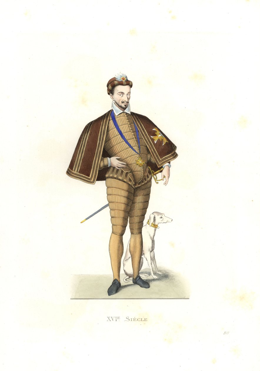 König Heinrich III. von Frankreich von Edmond Lechevallier Chevignard