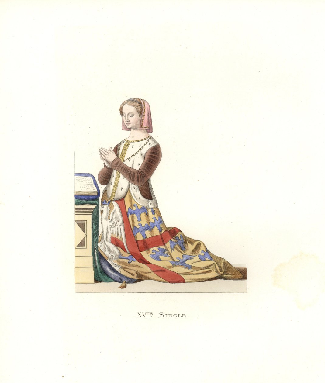 Louise de Montmorency (1496-1547) von Edmond Lechevallier Chevignard