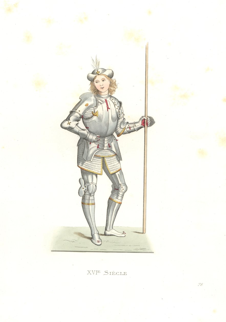 Italienischer Waffenträger von Edmond Lechevallier Chevignard