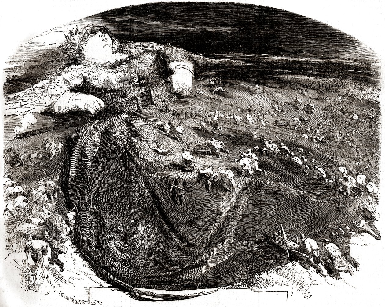 Die Erweiterung von Paris von Edmond Morin