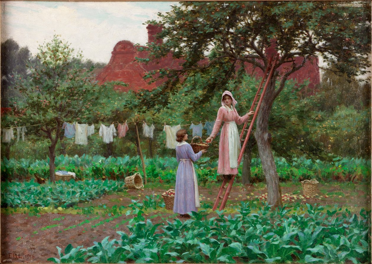 September, 1915 von Edmund Blair Leighton