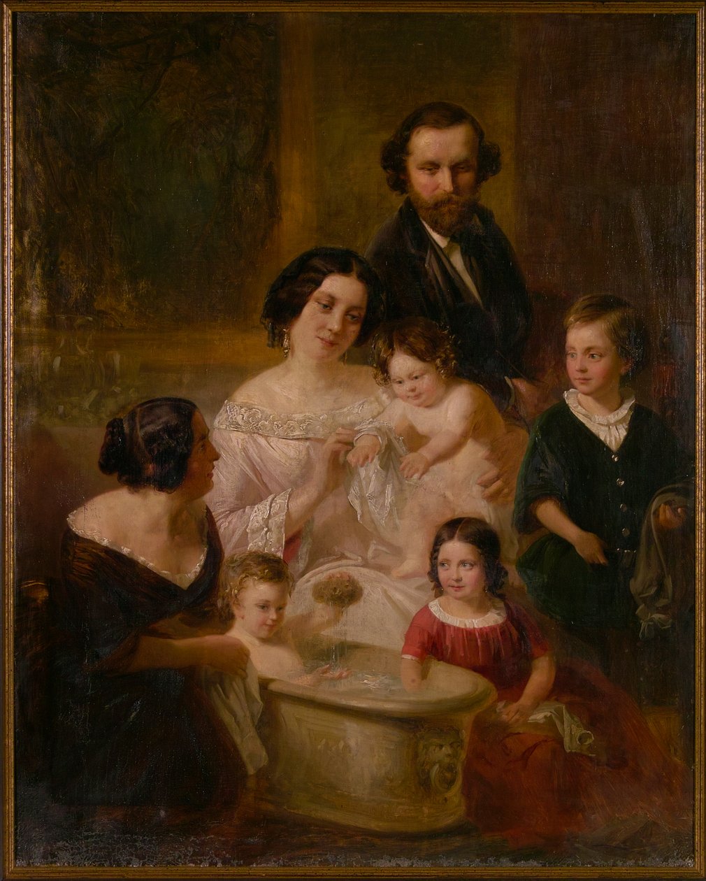 Familienporträt von Edmund Wodick