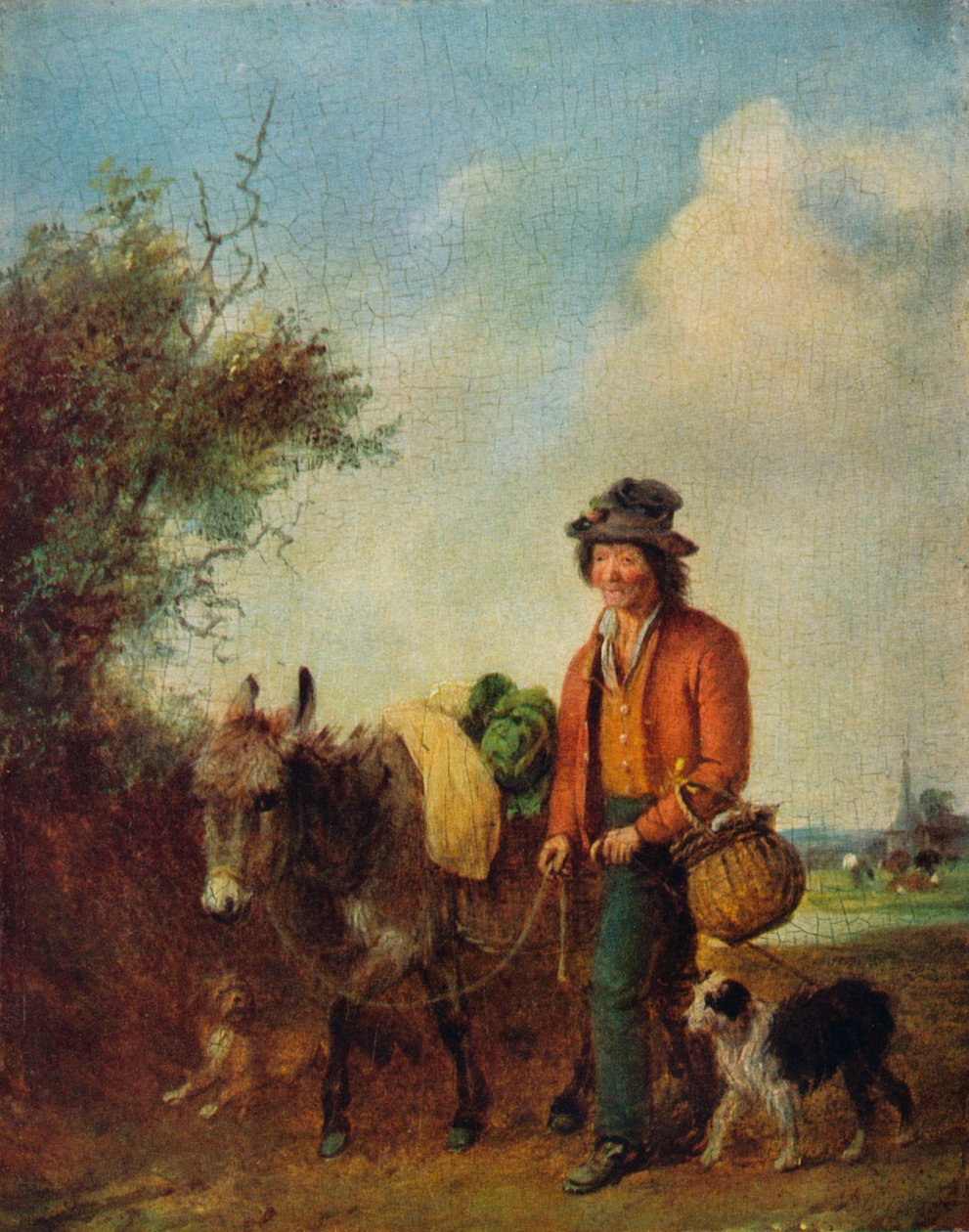 Marktgärtner, ca. 1845, 1930 von Edmund Bristow