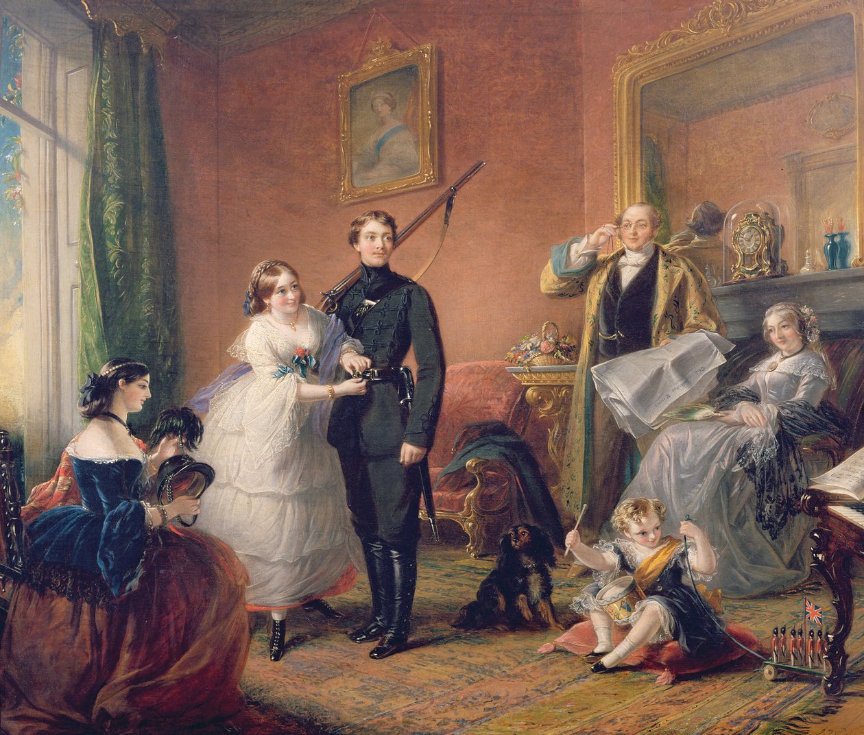 Seine neue Uniform von Edmund Thomas Parris