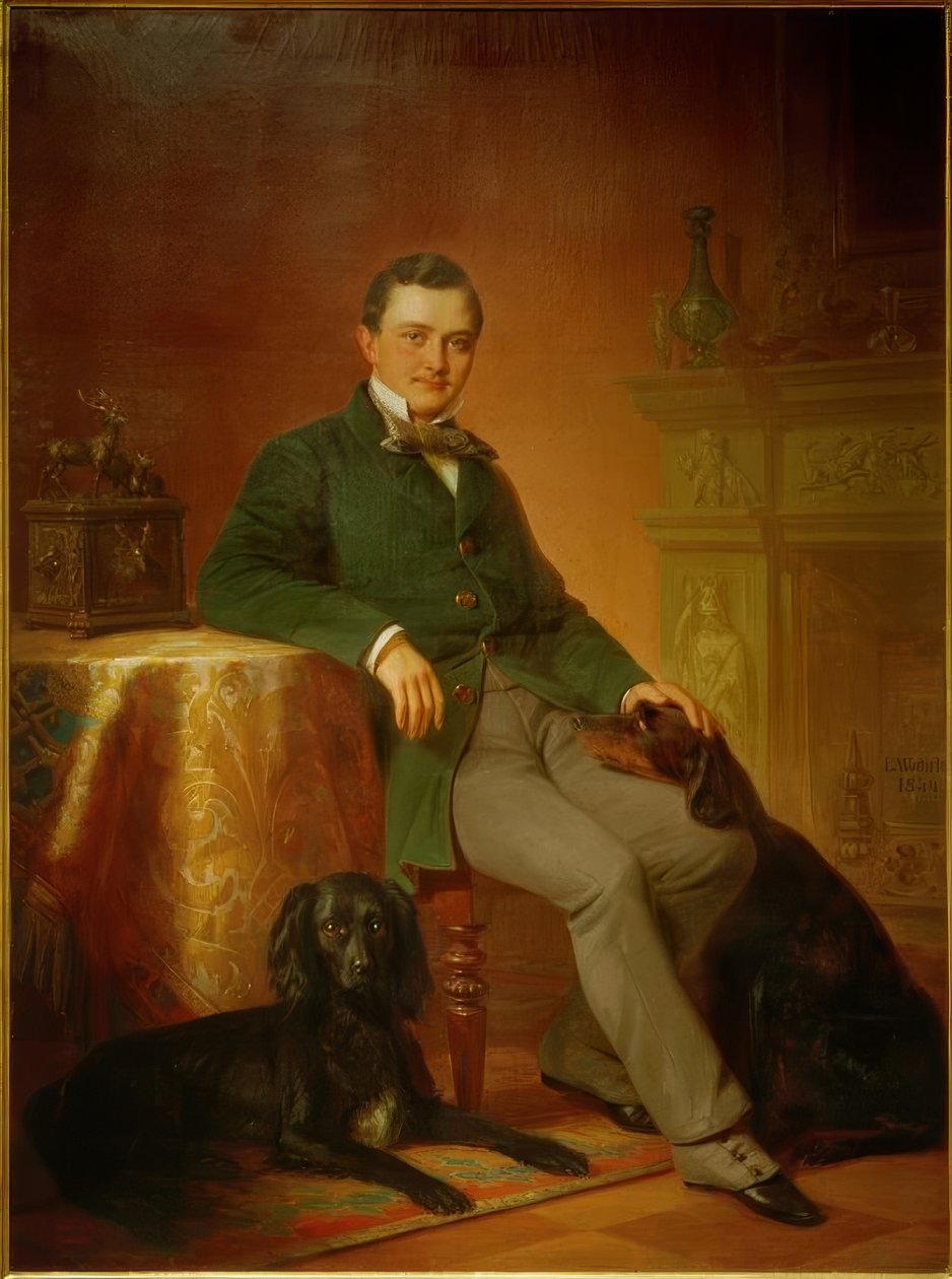 Gutsbesitzer Schneider von Edmund Wodick