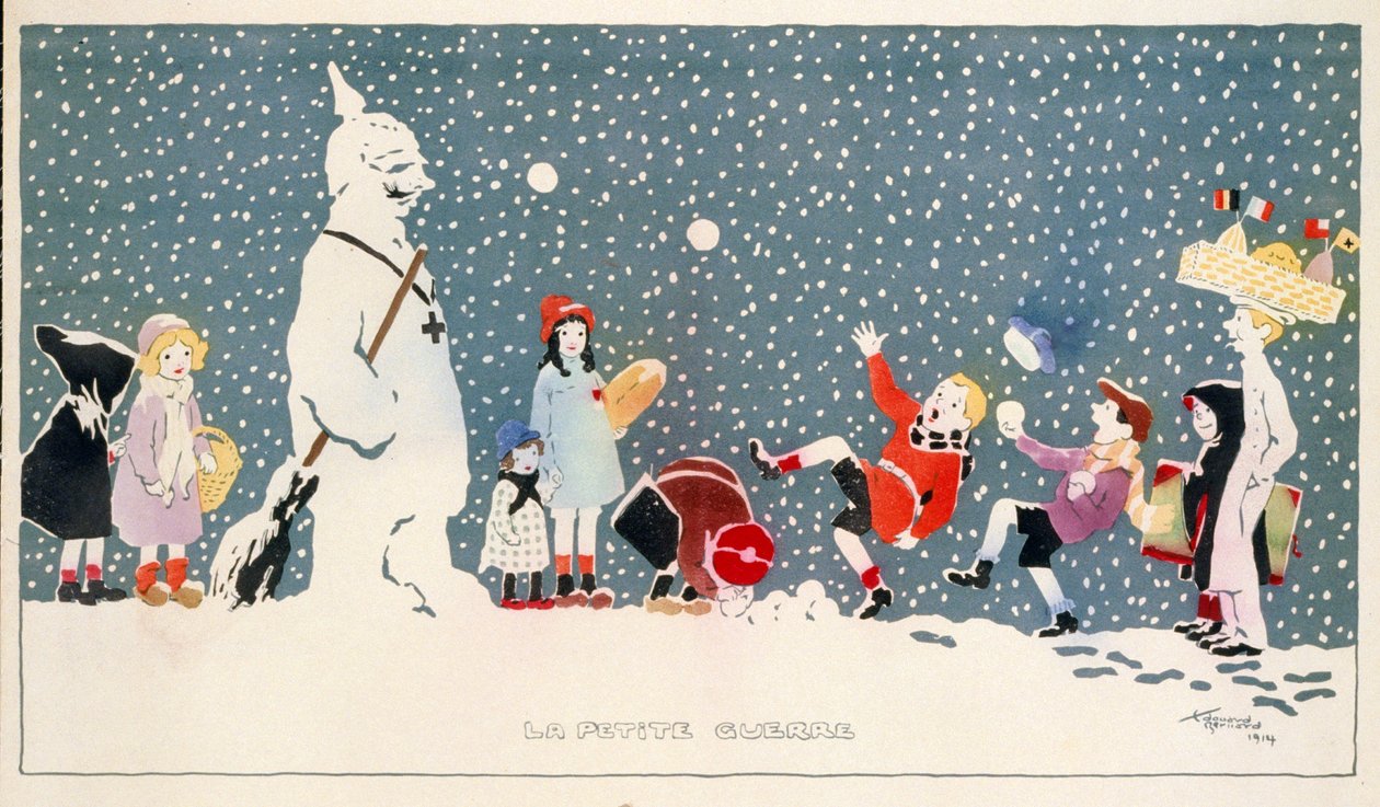 Der Kleine Krieg, 1914 von Edouard Bernard
