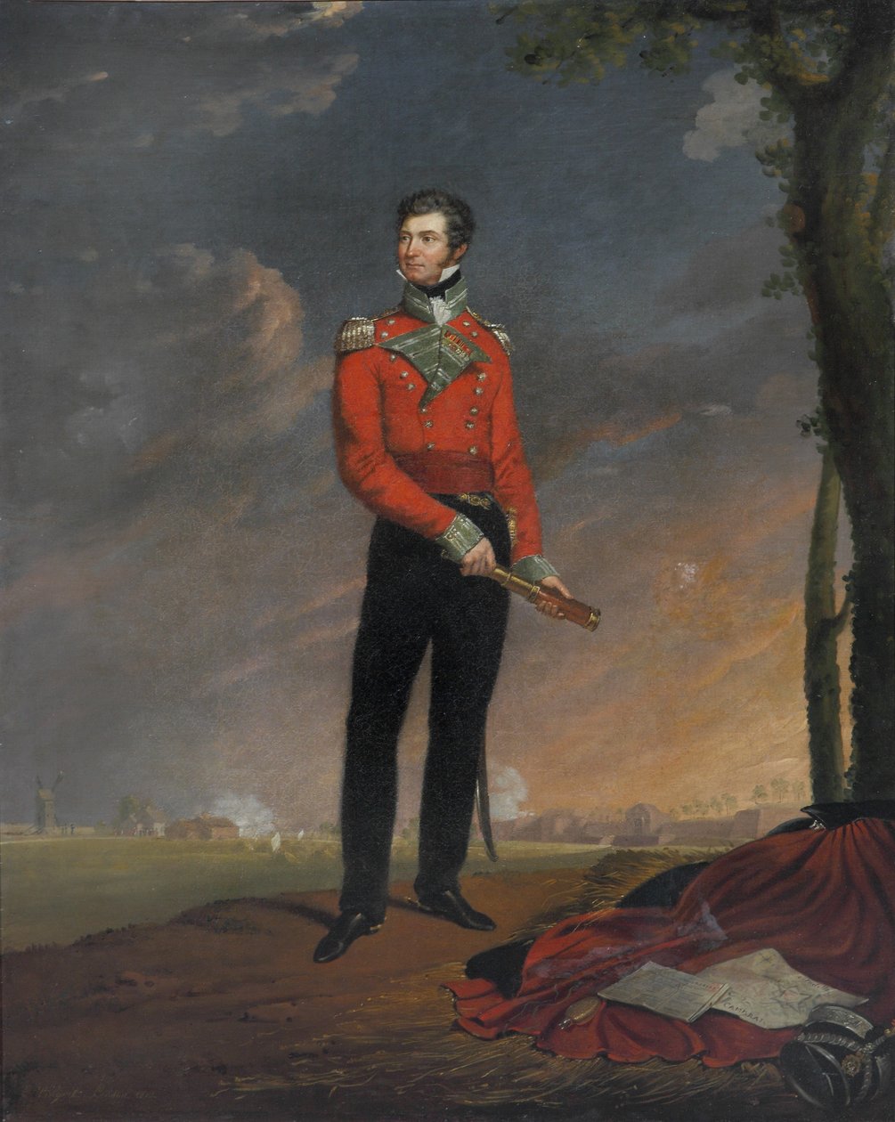 Major Sir Neil Campbell, 1819 von Edouard Pingret