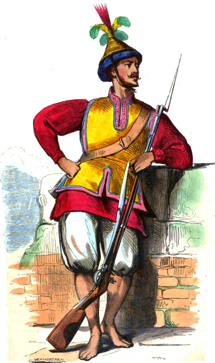 Vermorcken. Soldat Cochinchina (Asien) von Edouard Vermorcken
