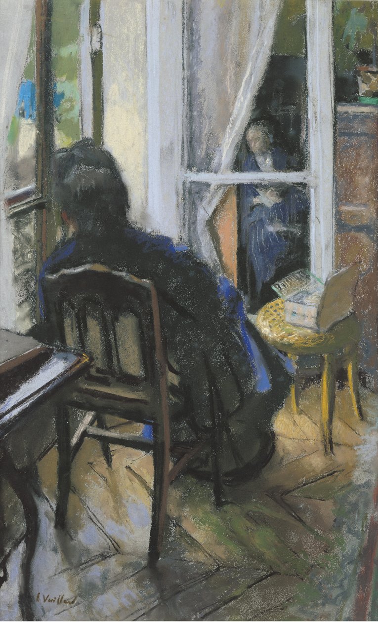 Am Fenster von Edouard Vuillard
