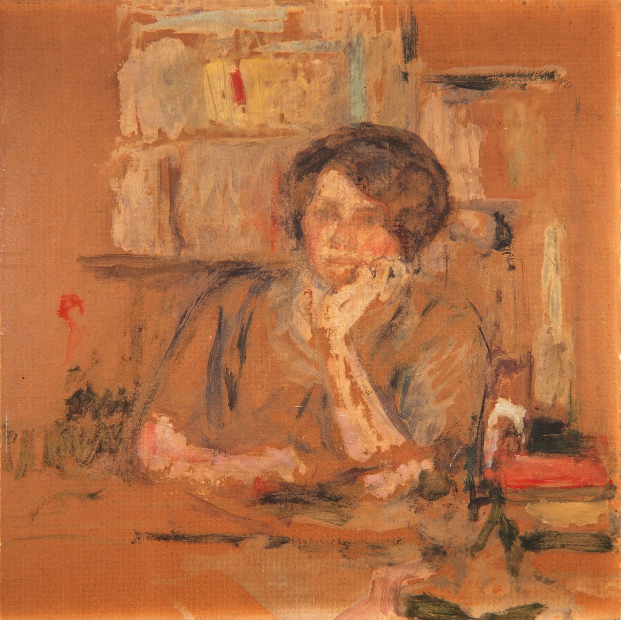 Porträt von Jacqueline Fontaine (frühe Version), 1911 von Edouard Vuillard