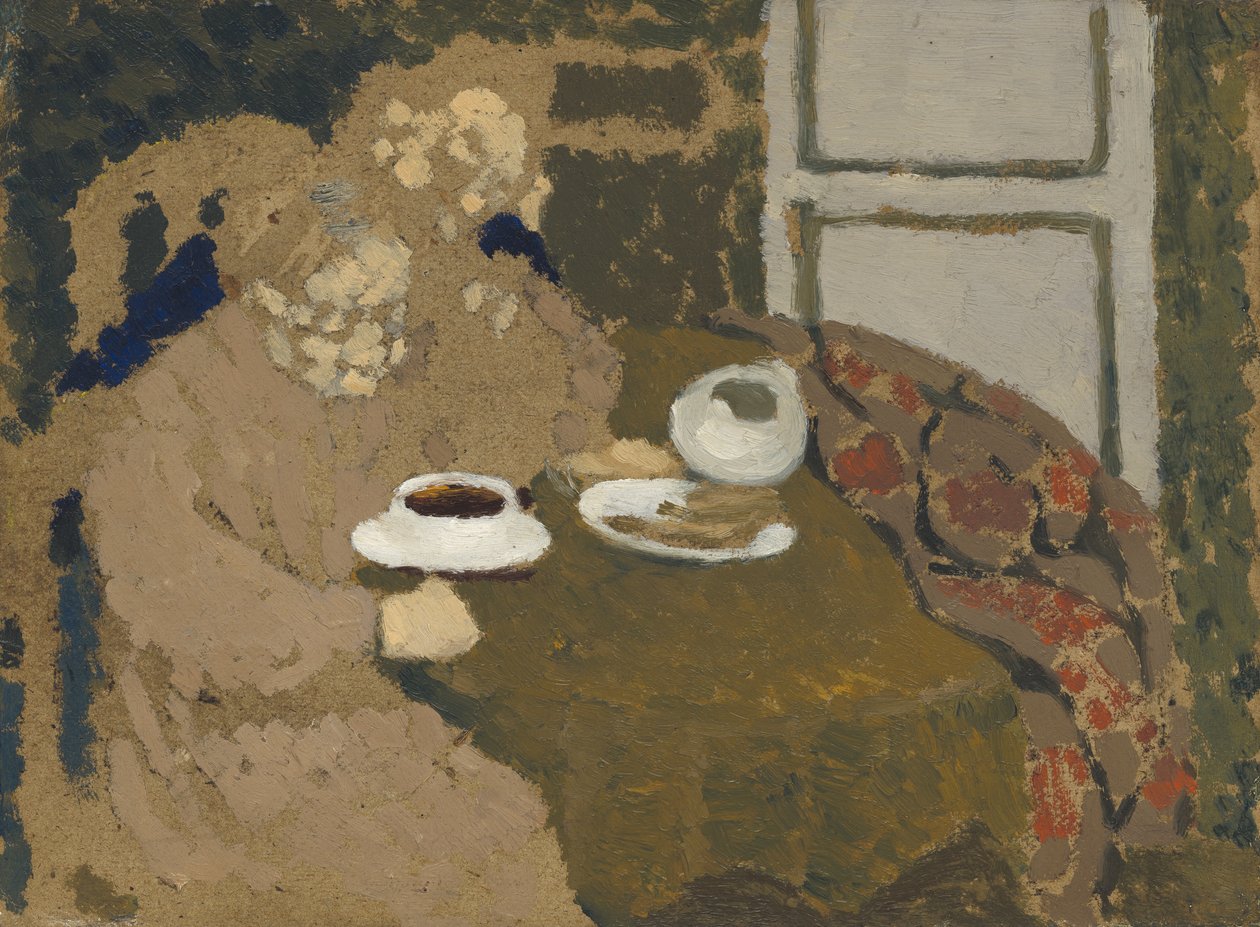 Zwei Frauen trinken Kaffee, ca. 1893 von Edouard Vuillard