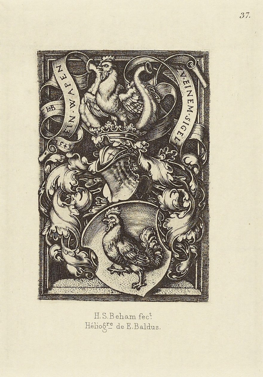 Entwurf von Hans Sebald Beham von Édouard Baldus