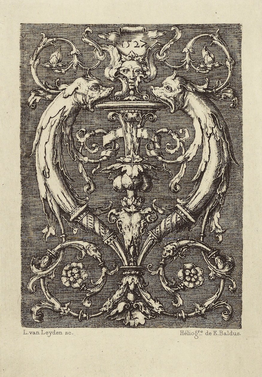[Entwurf von Lucas van Leyden] von Édouard Baldus