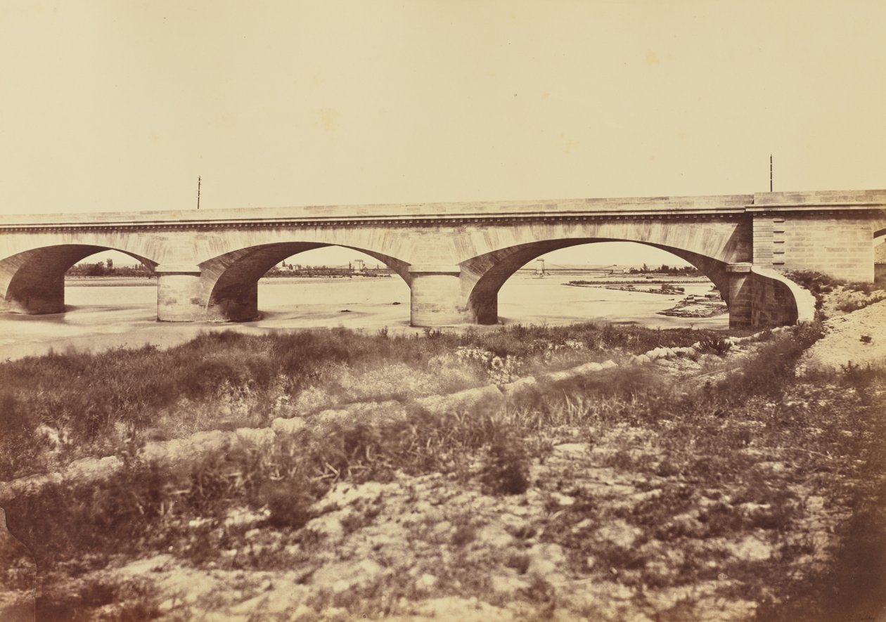 Durance. Viadukt von Édouard Baldus