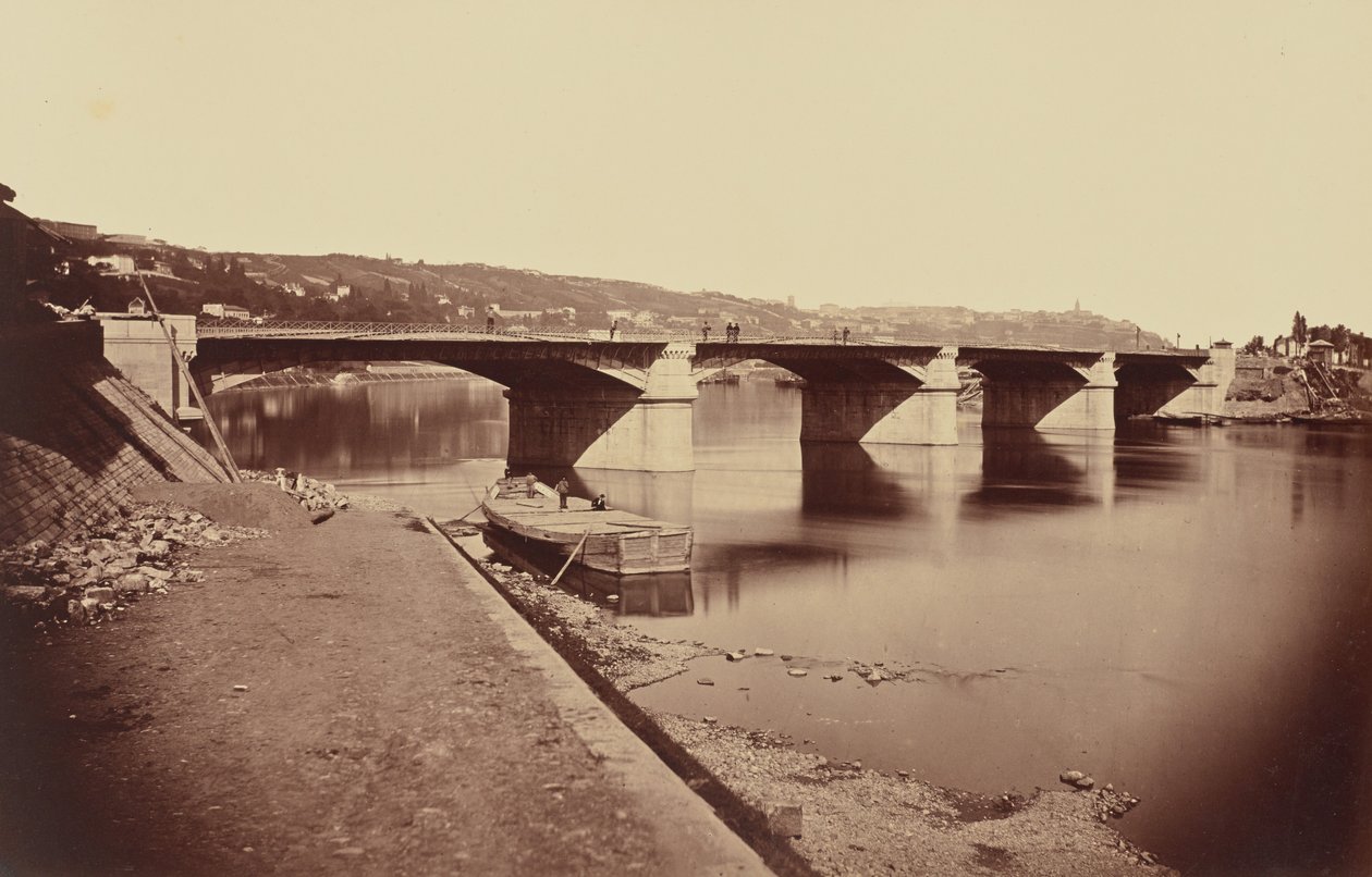 Pont de la Mulatière von Édouard Baldus
