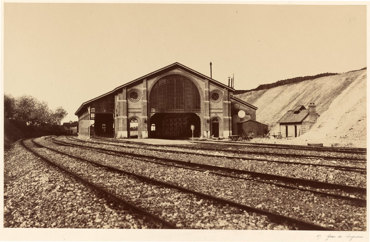 Bahnhof Longueau von Edouard Denis Baldus