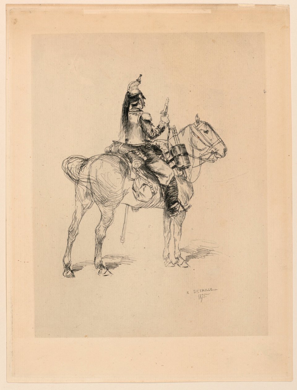 Trompete des Reiterjägers von Edouard Detaille