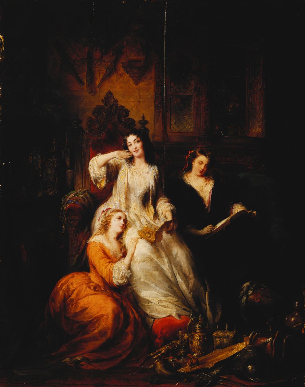 Das Erbe, 1851 von Edouard Ender
