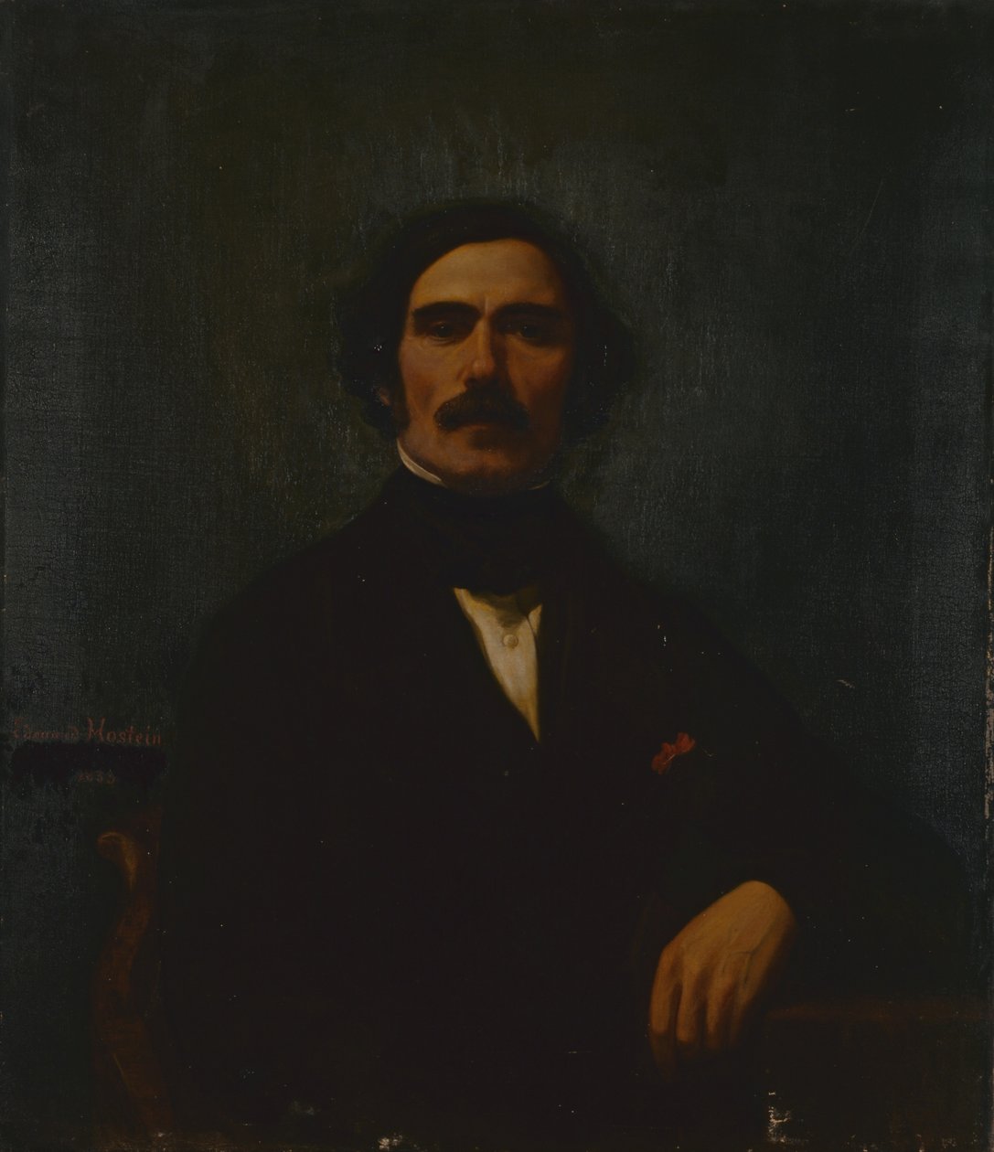 Selbstporträt von Édouard Hostein