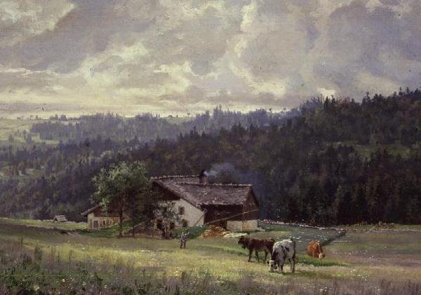Chez Sandoz a la Joux Perret von Edouard Jeanmarie