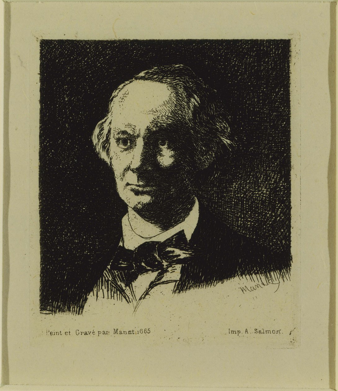 Baudelaire von Édouard Manet