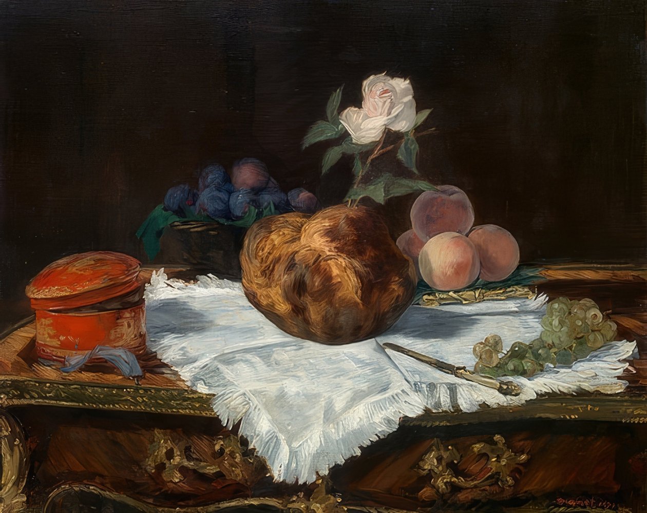 Brioche von Édouard Manet