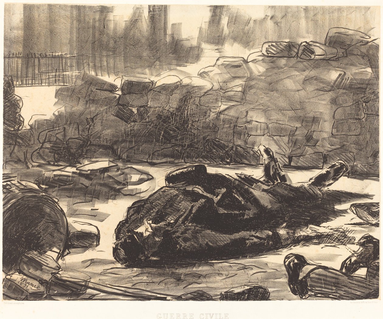 Bürgerkrieg von Édouard Manet