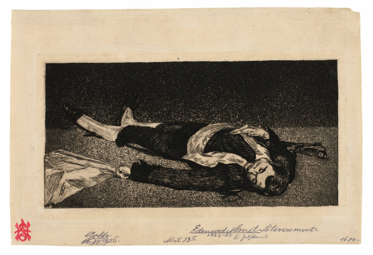 Toter Torero von Édouard Manet