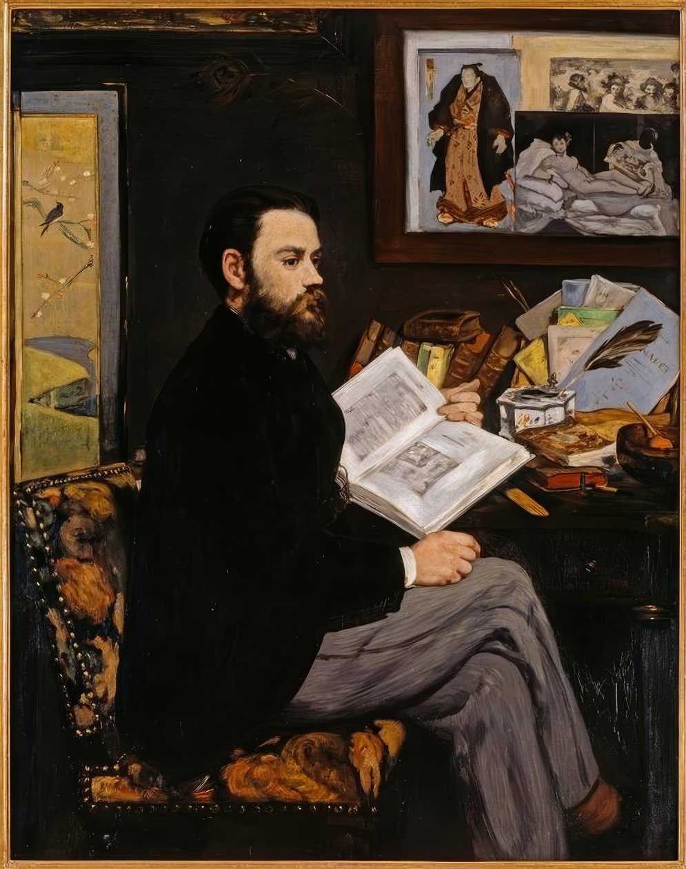 Emile Zola von Édouard Manet