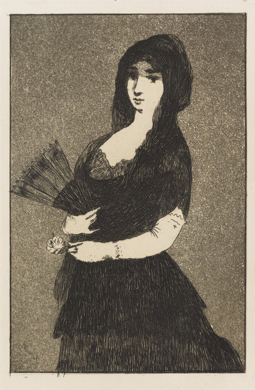 Exotische Blume von Édouard Manet