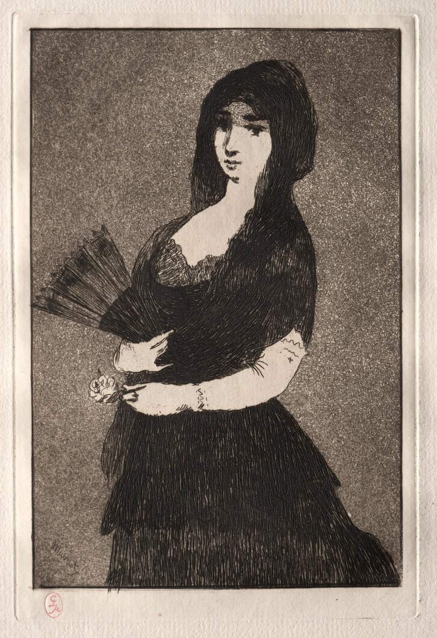 Exotische Blume von Édouard Manet