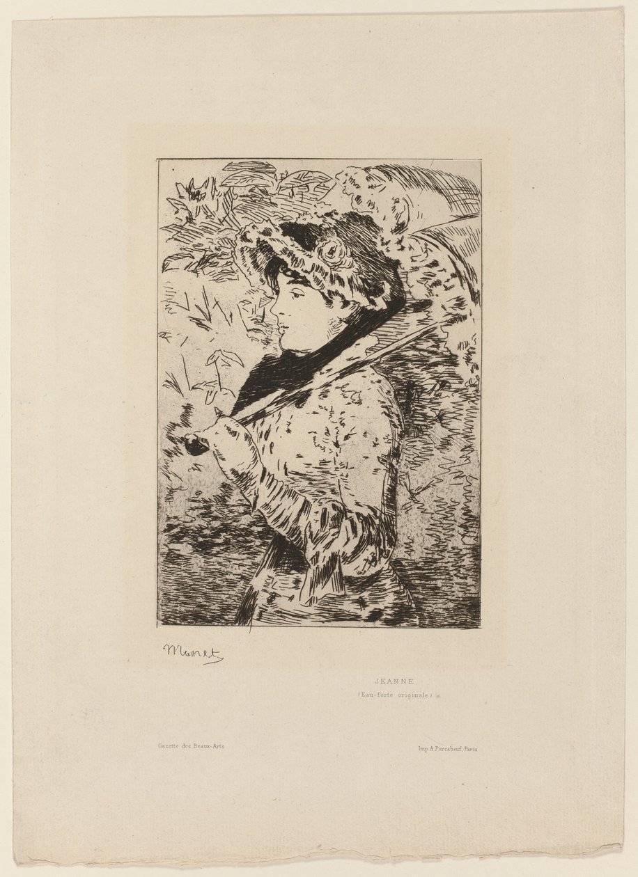 Jeanne (Frühling) von Édouard Manet