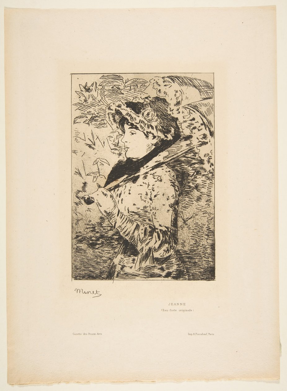 Jeanne von Édouard Manet