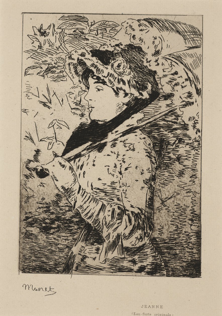 Jeanne: Frühling von Édouard Manet
