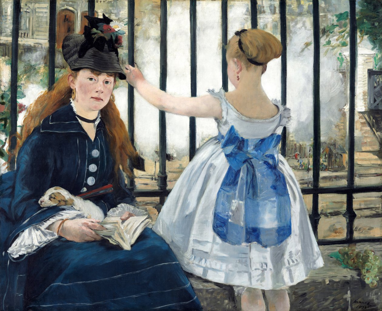 Le Chemin de fer von Édouard Manet