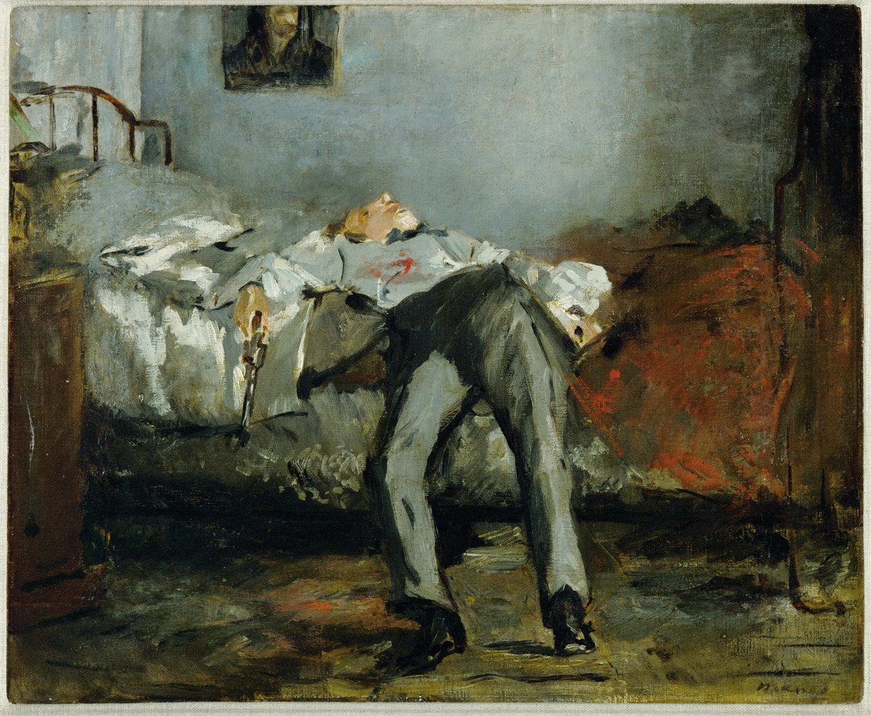Der Selbstmord von Édouard Manet