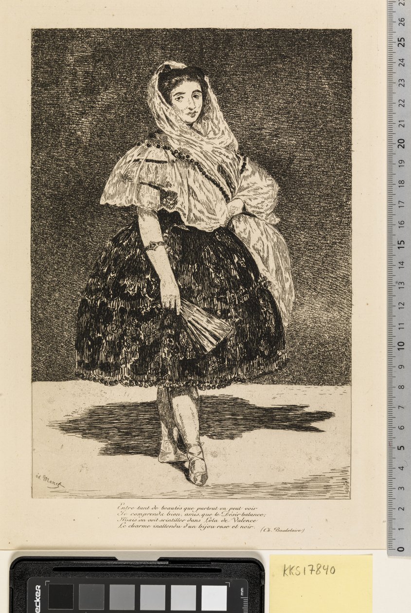 Lola de Valence von Édouard Manet