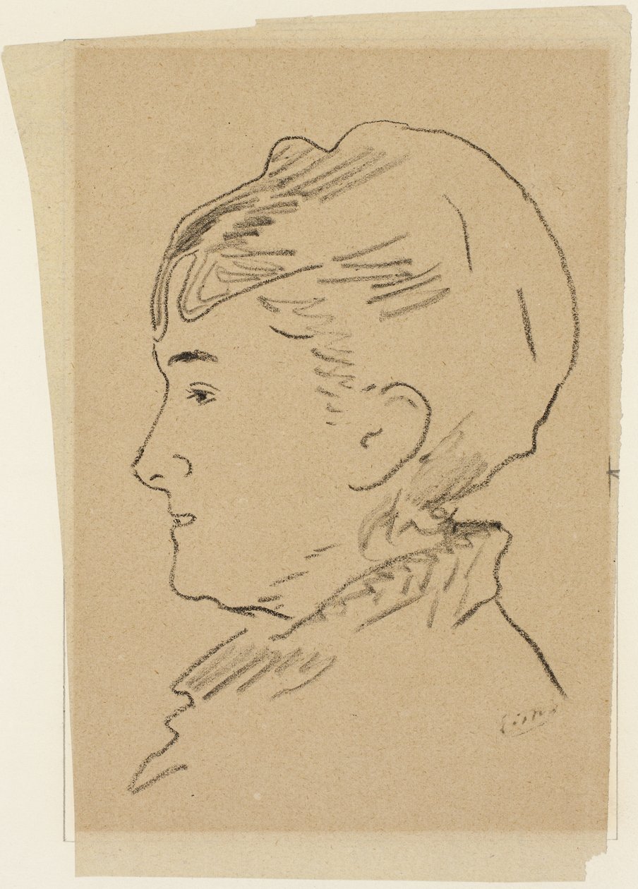 Mademoiselle Isabelle Lemonnier von Édouard Manet