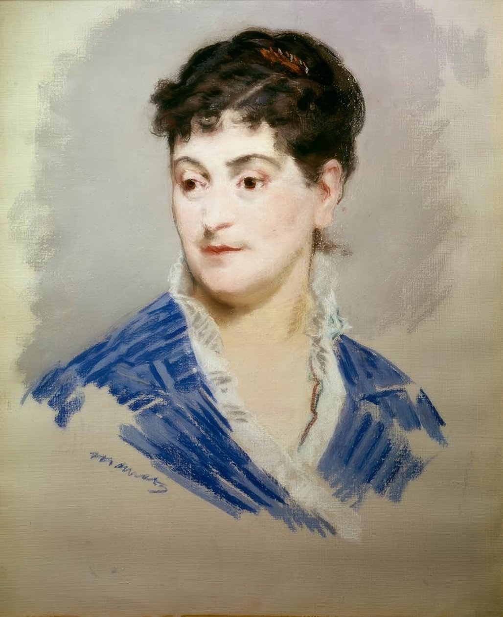 Porträt von Mme Emile Zola von Édouard Manet