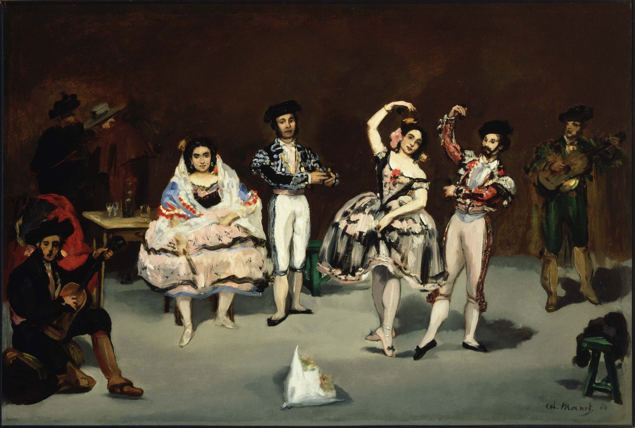 Spanisches Ballett von Édouard Manet