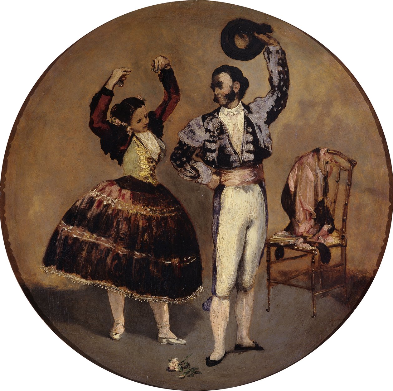 Spanische Tänzer von Édouard Manet