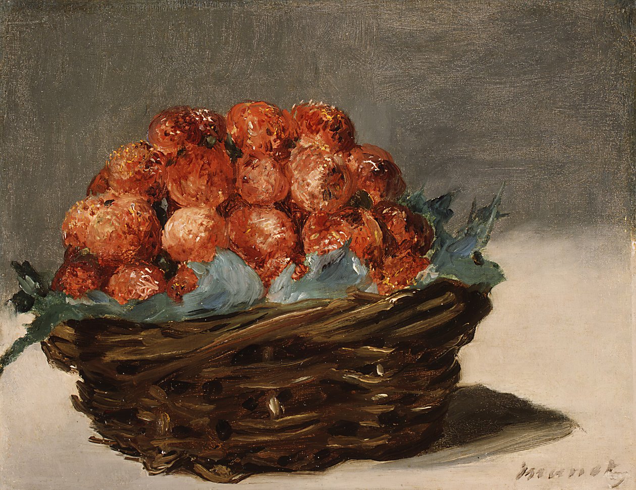 Erdbeeren von Édouard Manet