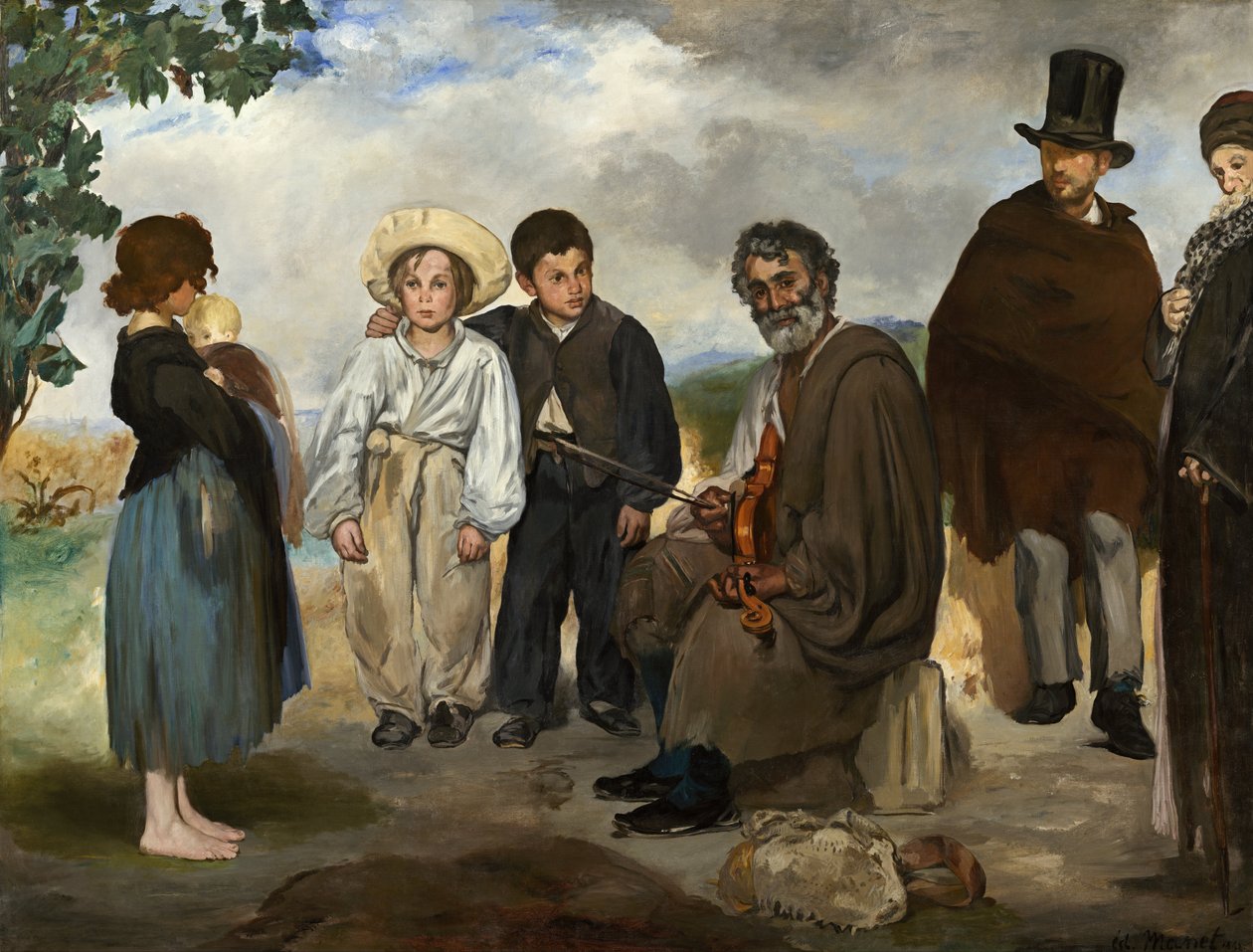 Der alte Musiker von Édouard Manet