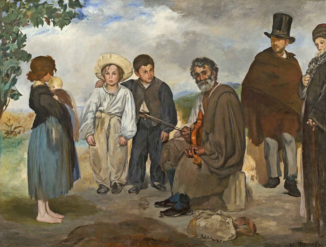 Der alte Musiker von Édouard Manet